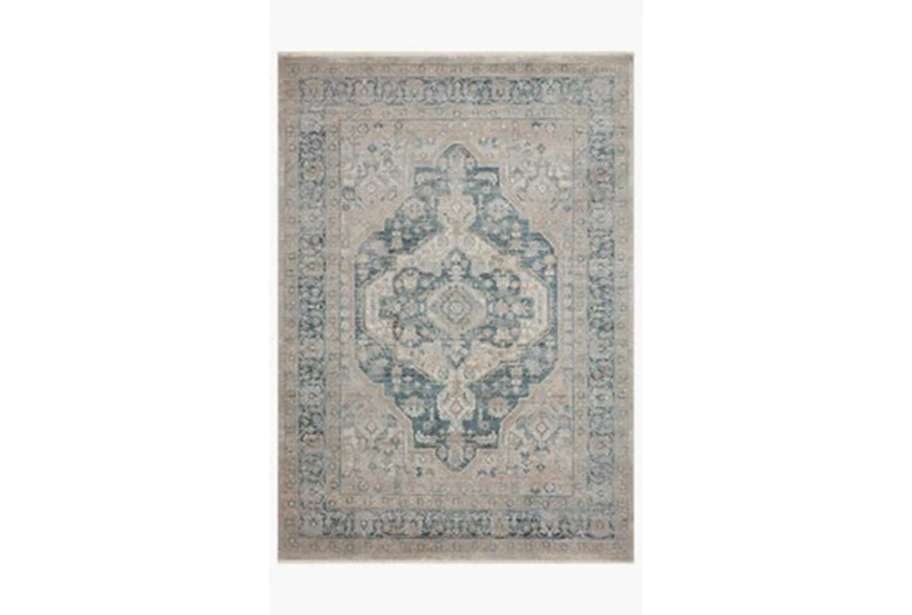 2'8"X10'6" Rug-Magnolia Home Elise Neutral/Blue By Joanna Gaines - 360
