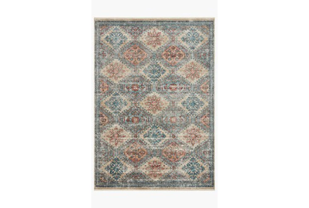 2'8"X10'6" Rug-Magnolia Home Elise Mmulti/Blue By Joanna Gaines