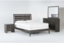 Eva Grey Full Wood 4 Piece Bedroom Set - Signature