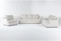 Alessandro Moonstone 3 Piece Sofa, Loveseat & Chair Set - Signature