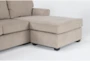 Alessandro Mocha 99" Sofa with Reversible Chaise - Detail