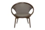 Orbit Brown Accent Chair - Front
