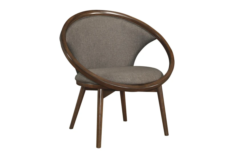 Orbit Brown Accent Chair - 360