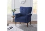 Magdala Navy Blue Accent Arm Chair - Room