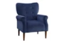 Magdala Navy Blue Accent Arm Chair - Signature
