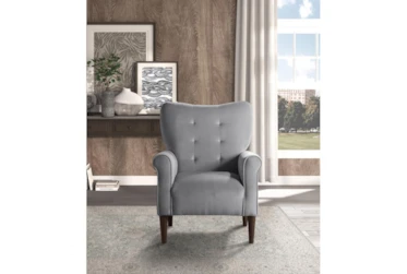 Magdala Grey Accent Chair