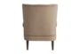 Abram Brown Accent Chair - Back