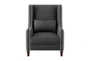 Raymond Dark Grey Accent Chair - Front