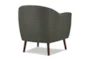 Heaton Grey Accent Chair - Back