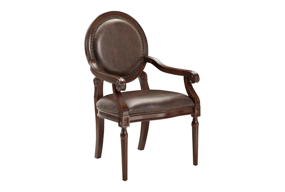Wellington Brown Accent Chair