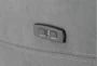 Macke Light Grey 130" 5 Piece Power Zero Gravity Reclining Modular Home Theater Sectional with Power Headrest & USB - Material