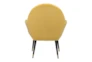 Tegan Yellow Accent Chair - Detail
