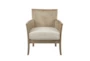 Caitlin Natural Accent Arm Chair - Front