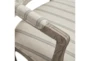 Serafina Linen Accent Arm Chair - Side