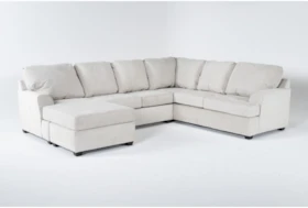 Alessandro Moonstone 128" 2 Piece Sectional With Left Arm Facing Sofa Chaise