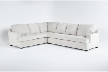 Alessandro Moonstone 128" 2 Piece Sectional With Right Arm Facing Sofa