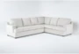 Alessandro Moonstone 128" 2 Piece Sectional With Left Arm Facing Sofa - Signature