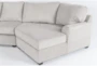 Alessandro Moonstone 170" 3 Piece Oversized Sectional with Right Arm Facing Cuddler - Detail