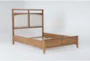Serenity Toffee California King Panel Bed - Side