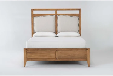 Serenity Toffee Eastern King Panel Bed