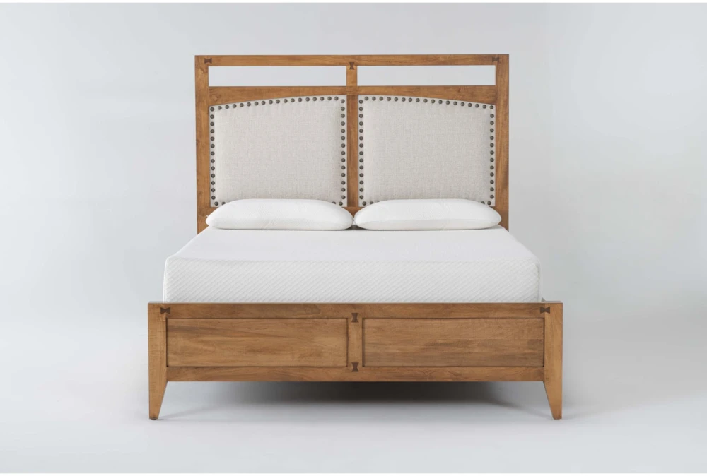 Serenity Toffee Queen Panel Bed