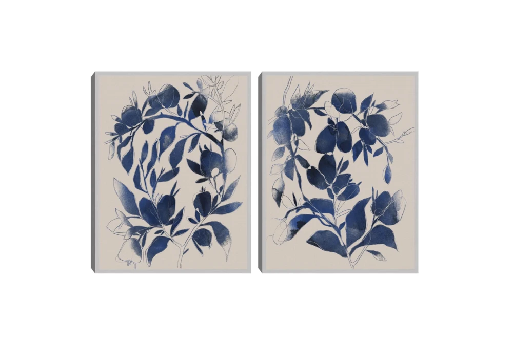 Indigo Branch Set Of 2 By Drew & Jonathan For Living Spaces | Living Spaces