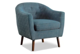 Heaton Blue Accent Chair