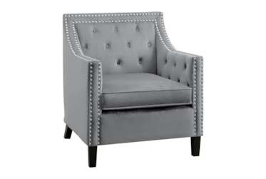 Cecelia Dark Grey Accent Chair