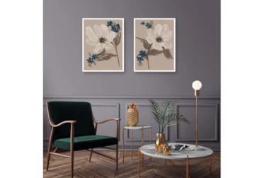 Subdued Floral Set Of 2 By Drew & Jonathan For Living Spaces