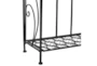 Black Iron Traditional Bakers Rack - Detail