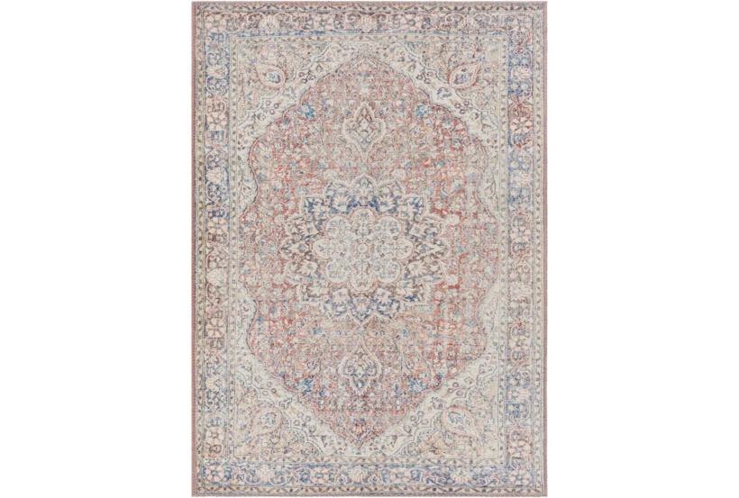 6'7"x9' Rug-Colbourn Machine Washable St Red/Blue - 360