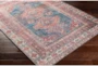 2'7"x10' Rug-Colbourn Machine Washable Blue/Dusty Coral - Detail