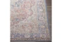 2'7"x10' Rug-Colbourn Machine Washable Red/Dark Blue - Material