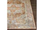 2'7"x7'3"Rug-Leann Machine Washable Rust/Dusty Coral - Material