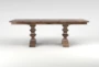 Barton Oatmeal Extension Dining Table - Back