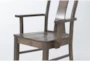 Farmlyn Oatmeal Dining Arm Chair - Detail