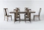 Farmlyn Oatmeal 7 Piece Extension Dining Set With Side Chairs - Signature