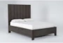 Gustav California King Wood Panel Bed With Storage By Nate Berkus + Jeremiah Brent - Side