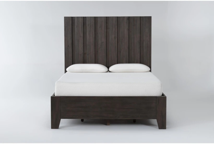 Gustav California King Wood Panel Bed With Storage By Nate Berkus + Jeremiah Brent - 360