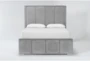 Sidney California King Upholstered Panel Bed - Signature
