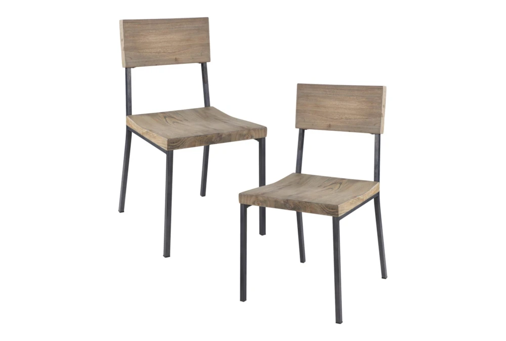 Bernardo Grey Dining Chair Set Of 2