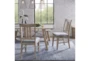 Cece Natural/Grey Dining Side Chair Set Of 2 - Room