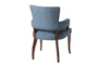 Calloway Blue Arm Dining Chair - Back
