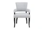 Calloway Grey Arm Dining Chair - Front