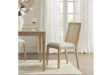 Helena Natural Dining Chair Set of 2