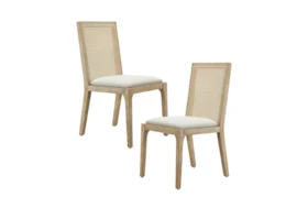 Helena Natural Dining Chair Set of 2
