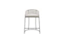 Low Back Woven Counter Stool - Front