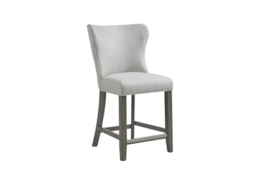 Tristan Cream Upholstered Counter Stool