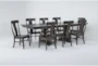 Barton Dew Extendable Dining Set For 8 - Side