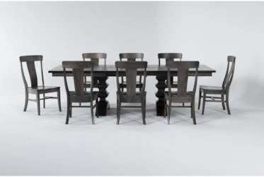 Barton Dew Extension Dining Set For 8